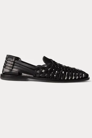 Ralph Lauren Sandali in pelle intrecciata a mano