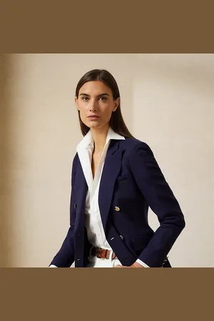 Ralph Lauren Giacca Camden in crêpe di lana