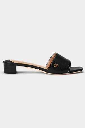 Ralph Lauren Sandali Fay in pelle martellata