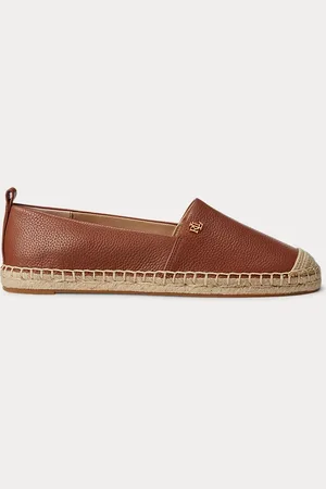 Ralph Lauren Espadrillas Cameryn IV in pelle