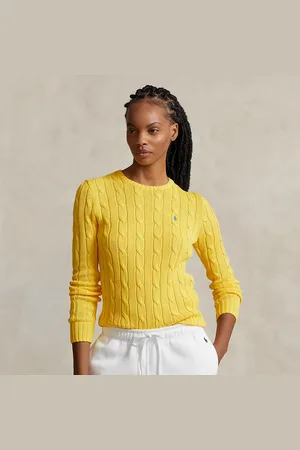 Ralph Lauren Maglia a girocollo in cotone a trecce