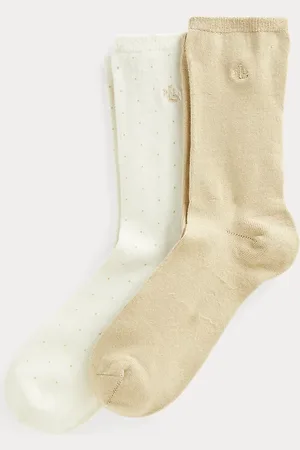 Ralph Lauren Due paia di calze lunghe stretch