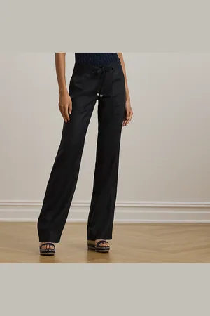 Ralph Lauren Petite - Pantaloni a gamba larga in lino