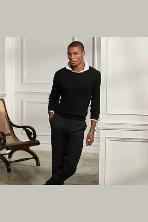 Ralph Lauren Pantaloni Gregory in lino fatti a mano
