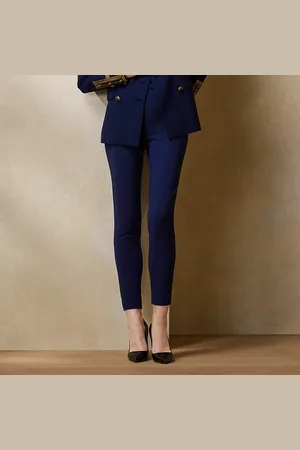 Ralph Lauren Pantaloni Annie lana stretch Super-Slim