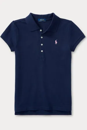Ralph Lauren Polo in piqué di cotone stretch