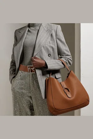 Ralph Lauren Borsa Welington media in vitello