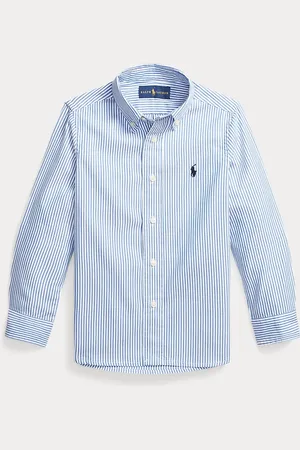 Ralph Lauren Camicia Oxford a righe Slim-Fit