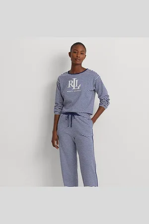 Ralph Lauren Pigiama in interlock a righe con logo