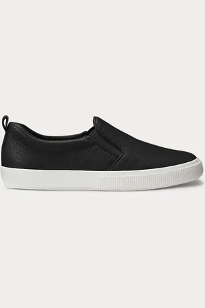 Ralph Lauren Sneaker Haddley in pelle martellata