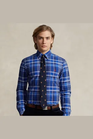Ralph Lauren Camicia Oxford a quadri Custom-Fit