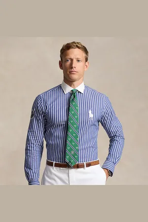 Ralph Lauren Camicia scozzese Wimbledon in twill