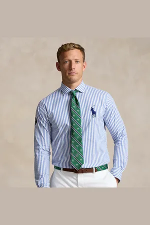 Ralph Lauren Camicia scozzese Wimbledon in twill