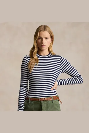 Ralph Lauren Maglietta a maniche lunghe a coste