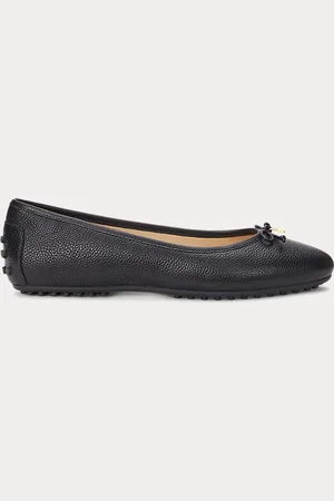 Ralph Lauren Ballerine Jayna in pelle martellata