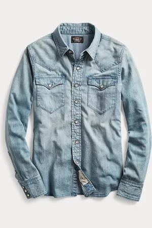 Ralph Lauren Camicia western in denim