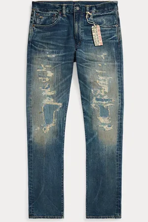 Ralph Lauren Jeans Brannon con rammendi High Slim-Fit