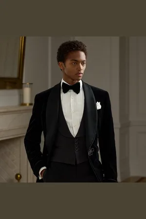 Ralph Lauren Giacca da smoking in velluto