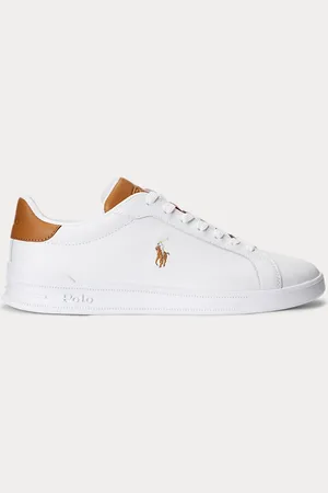 Ralph Lauren Sneaker Heritage Court II in pelle