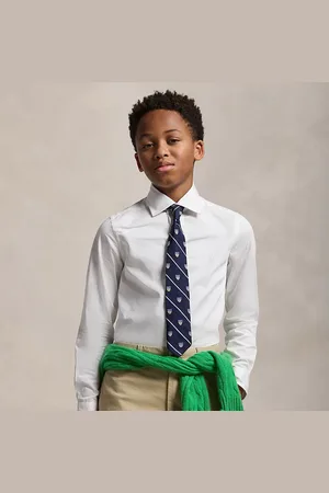 Ralph Lauren Camicia elegante in popeline Slim-Fit
