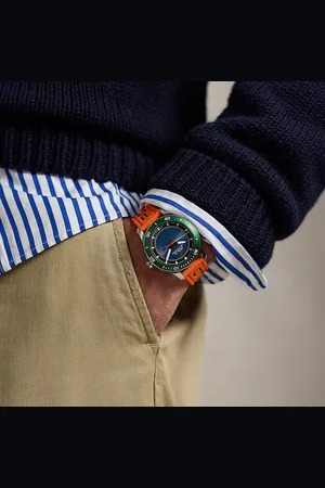 Ralph Lauren Orologio Polo Sport in acciaio 42 mm