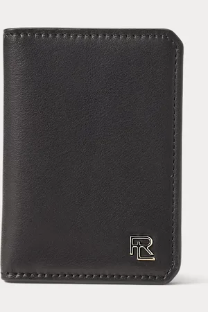 Ralph Lauren Portacarte ripiegato in vitello