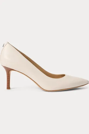 Ralph Lauren Décolleté Lanette in cuoio nappa