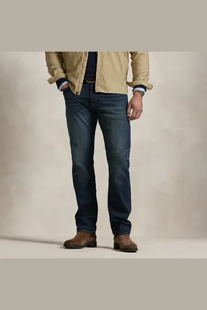 Ralph Lauren Taglie Plus - Jeans Hampton a gamba dritta con pony