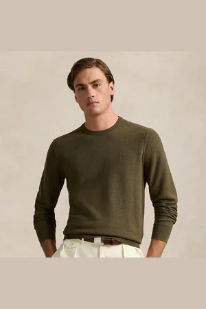 Ralph Lauren Maglia a girocollo in piqué di cotone