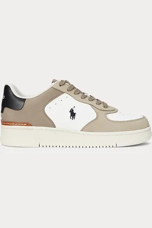 Ralph Lauren Sneaker Masters Court in nabuck e pelle