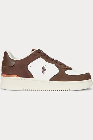 Ralph Lauren Sneaker Masters Court in nabuck e pelle