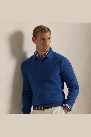 Ralph Lauren Maglia in lana e cotone con colletto