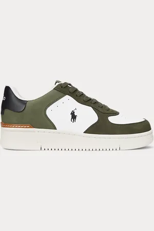 Ralph Lauren Sneaker Masters Court in nabuck e pelle