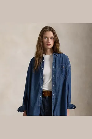 Ralph Lauren Camicia in denim Oversize-Fit