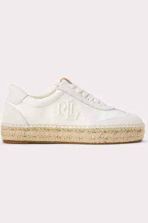 Ralph Lauren Sneaker Luize in tela e camoscio