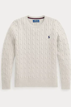 Ralph Lauren Maglia in cotone a trecce