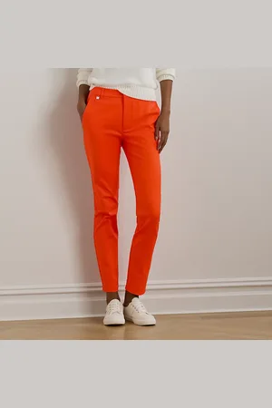 Ralph Lauren Pantaloni in cotone stretch double-face
