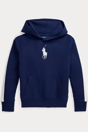 Ralph Lauren Felpa Big Pony in spugna a righe