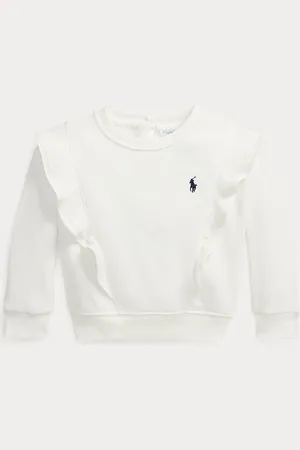 Ralph Lauren Felpa in spugna con volant