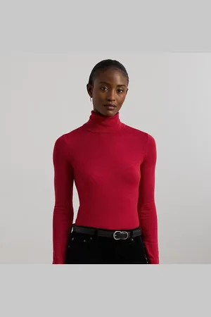 Ralph Lauren Maglia dolcevita in misto seta