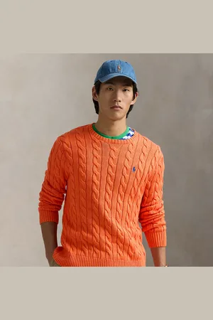 Ralph Lauren Maglia in cotone a trecce