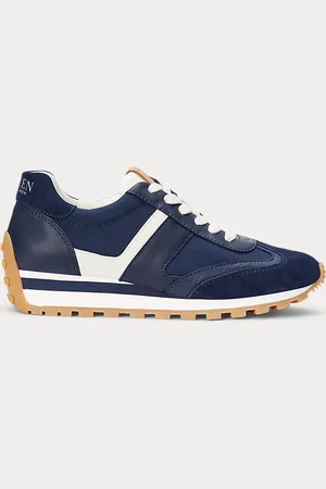 Ralph Lauren Sneaker Dani in camoscio e pelle