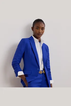 Ralph Lauren Blazer in twill di misto lino