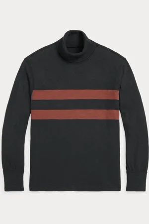 Ralph Lauren Maglia dolcevita in jersey a righe