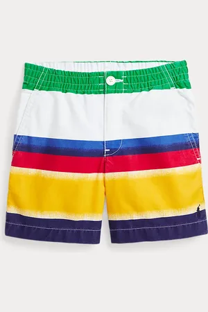 Ralph Lauren Short in popeline Prepster a righe