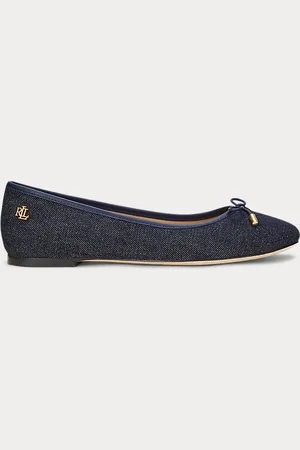Ralph Lauren Ballerine Jayna in denim