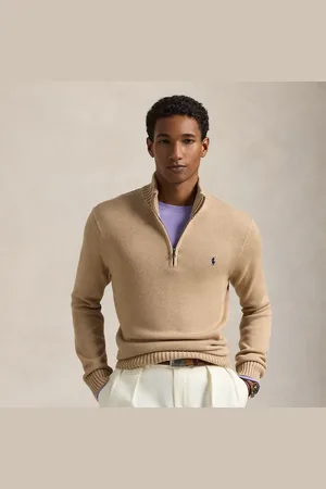 Ralph Lauren Maglia in cotone con cerniera