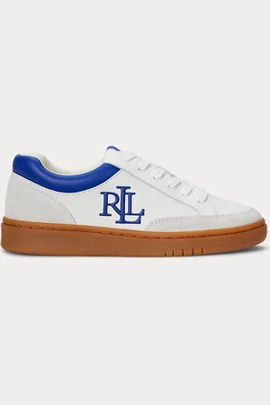 Ralph Lauren Sneaker Hailey VI in pelle e camoscio