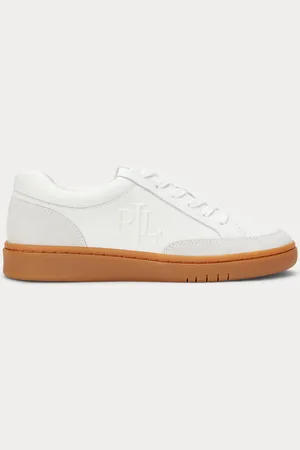 Ralph Lauren Sneaker Hailey VI in pelle e camoscio