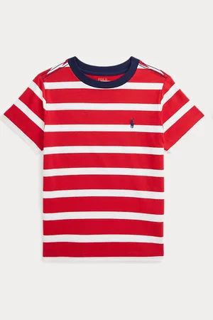 Ralph Lauren Maglietta in jersey di cotone a righe